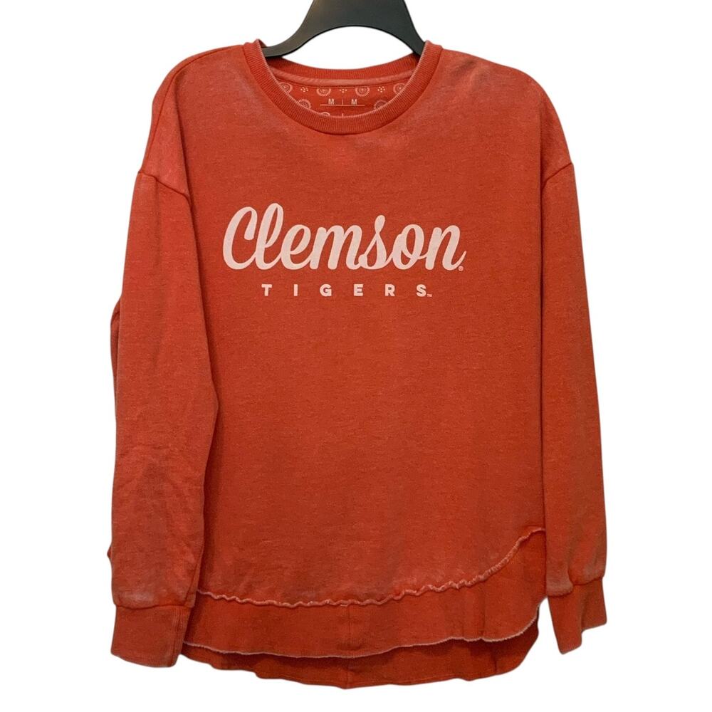 Clemson Tigers Sweatshirt Pressbox Royce Apparel Womens Medium